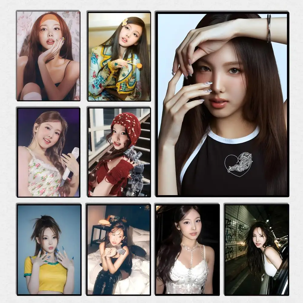 Korean Female Singer N-Nayeon Poster High Quality Wall Art For Home Office Bedroom Living Room Hallway Bar Perfect Gift Idea