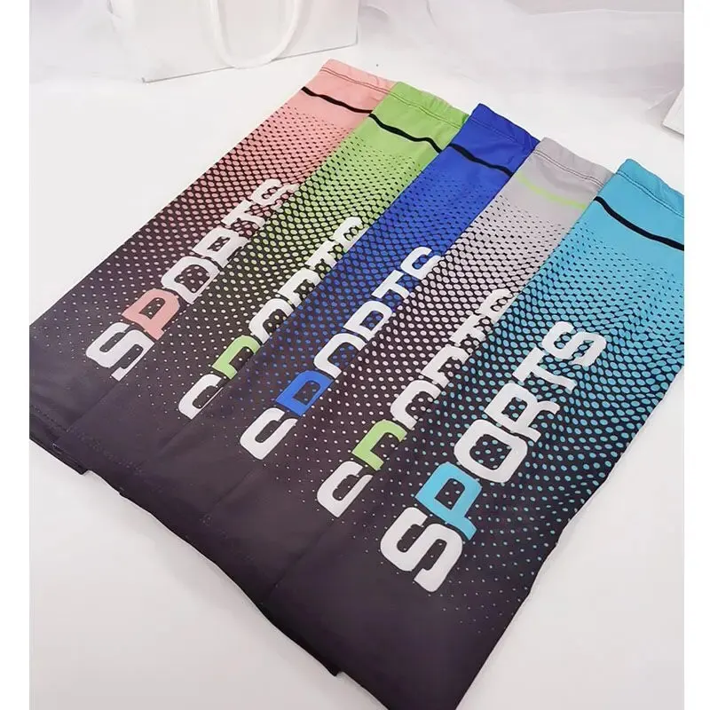 2Pcs Set UV Protection Long Sleeve with Full Face Mask Outdoor Sport Cycling Ice Silk Breathable Neck Protector Arm Cover