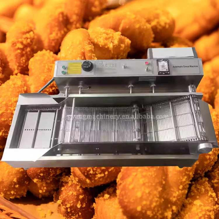 

Wholesale Noodle Frying Machine Snack Noodle Potato Chip Long Conveyor Belt Continuous Frying Machine