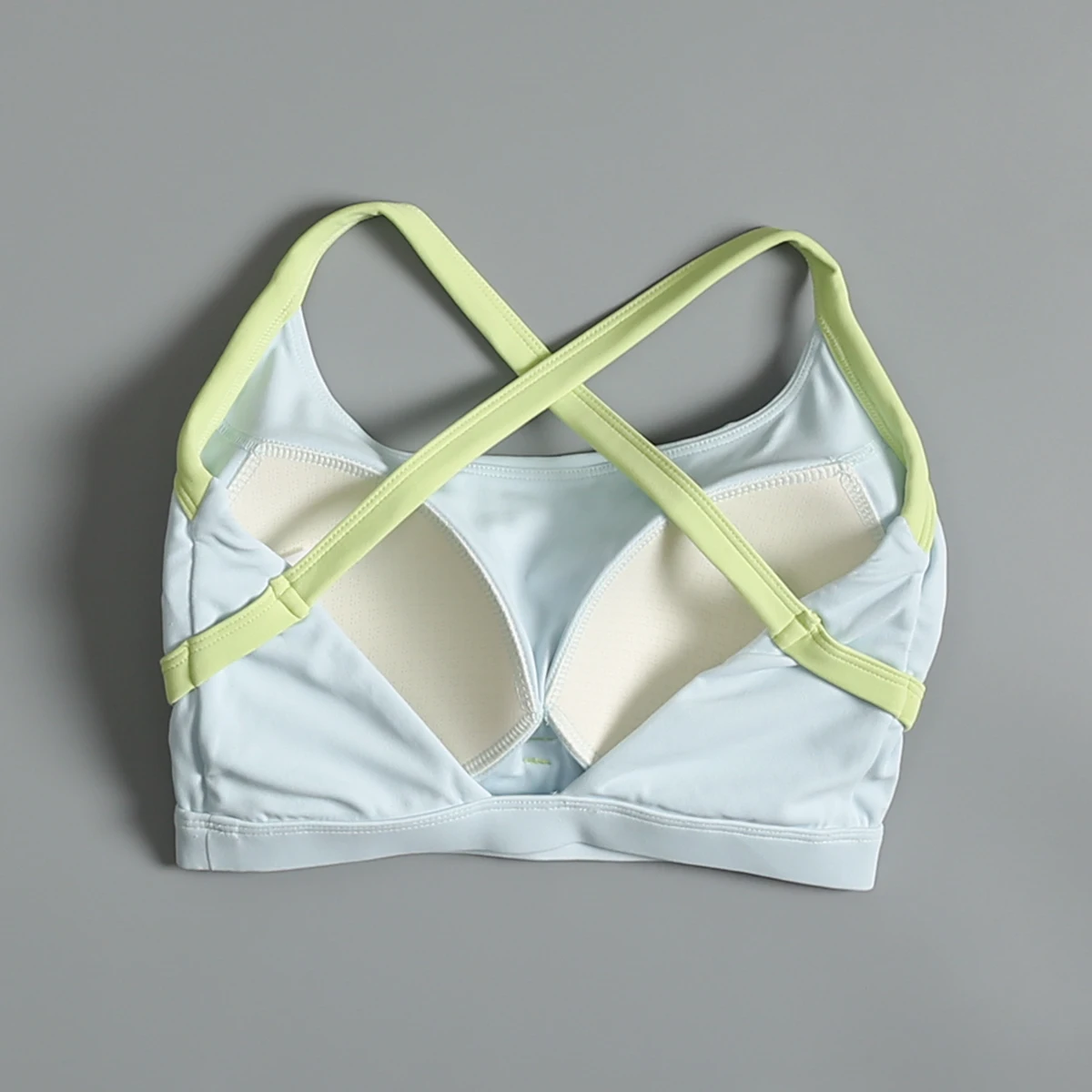 Lencería deportiva de verano para mujer, sujetador de yoga a prueba de golpes para correr de una pieza, chaleco de entrenamiento físico de color contrastante a la moda