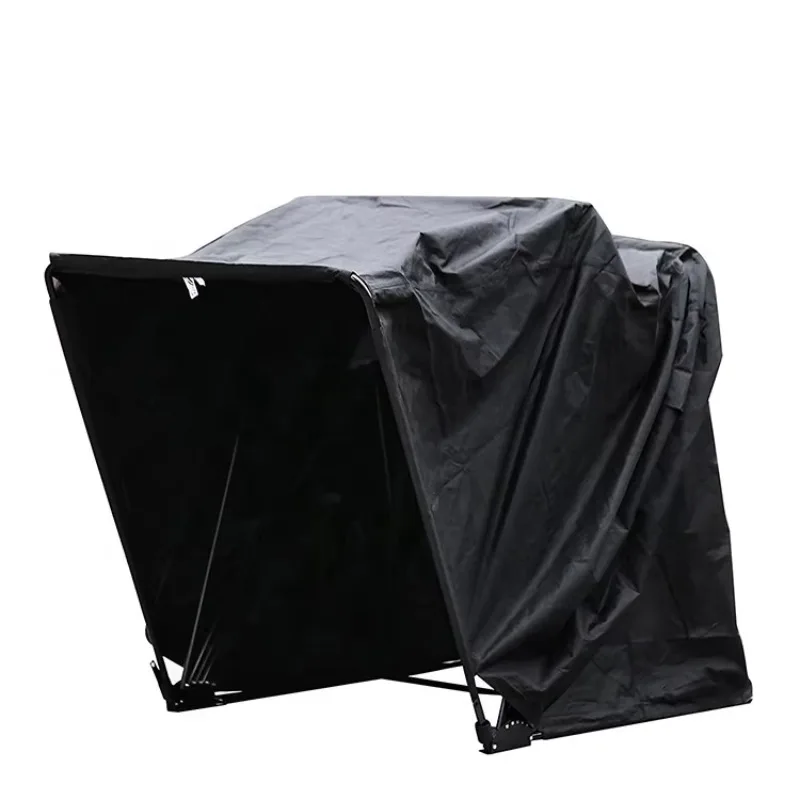 

All Weather Motorcycle Cover Dustproof and Waterproof Bike Tent with Steel Frame Size S for Garages Canopies & Carports
