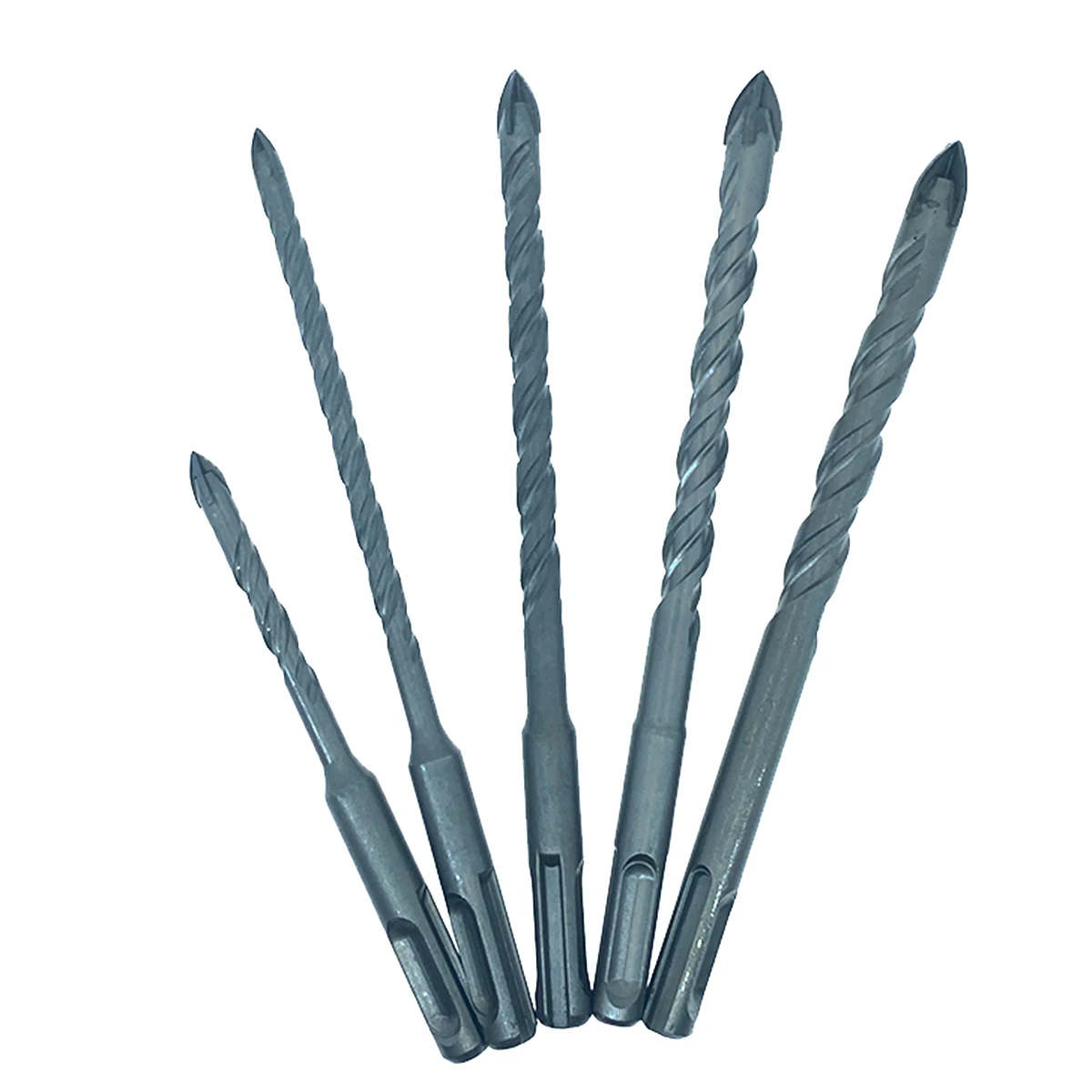 

SDS PLUS Shank Carbide Ceramic Tile Porcelain Drill Bit Set for Concrete Brick Glass Diamond Drilling woodworking Tools