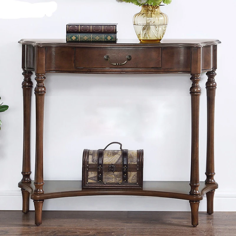 

Wood With Storage Console Table With Drawers Trendy Design Modern Console Table Narrow Minimalist Bureau Living Room Furniture