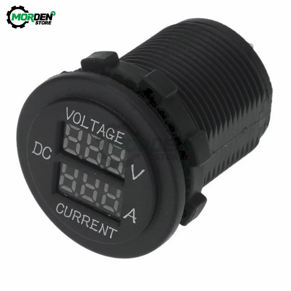 DC 12-24V Digital Voltmeter Ammeter Voltage Meter Power Voltage Tester Detector Voltage Measuring Instrument Tool
