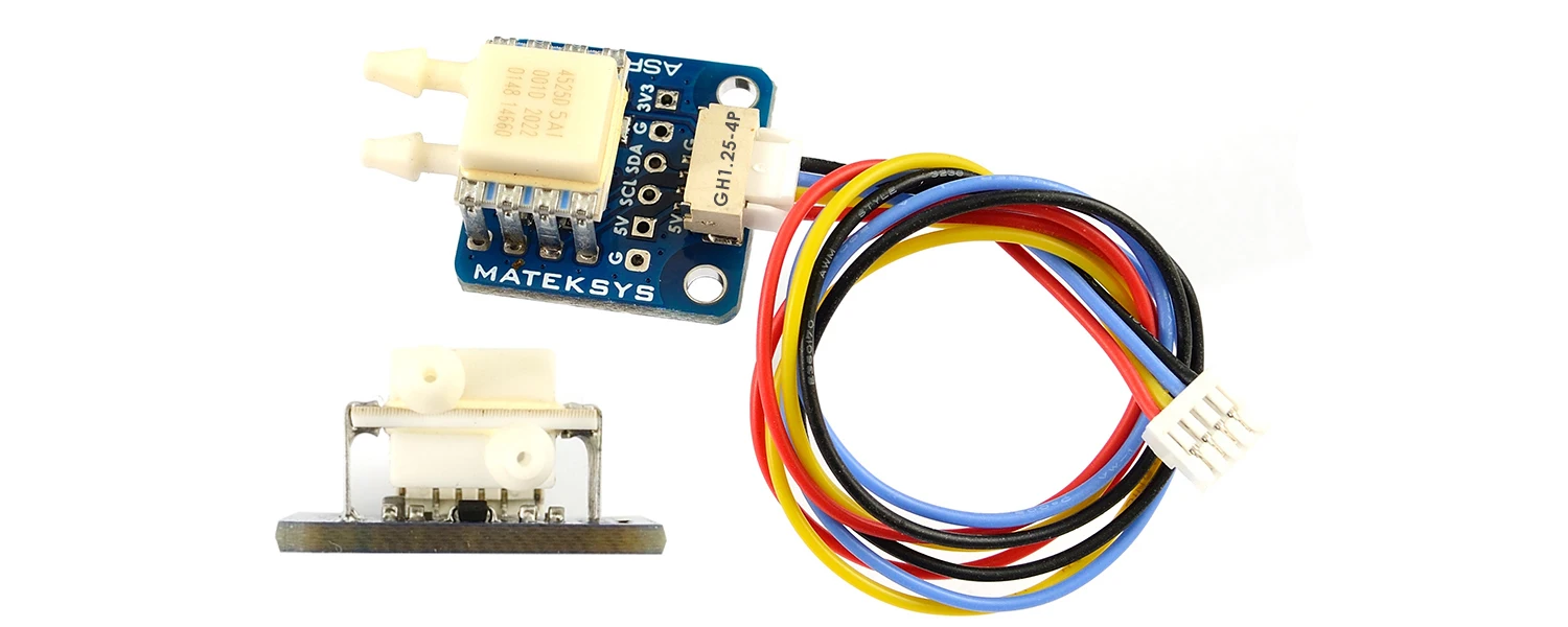 MATEK ASPD-4525 Digitaler Luftgeschwindigkeitssensor, DC 4~6V, für F405 F411 F772 H743-Wing Flugsteuerungen, ArduPilot und INAV. – Detail 6