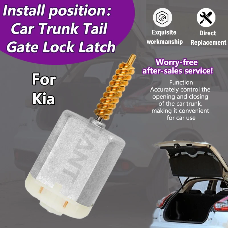 

AZGIANT 903921 1020259VQ Car Trunk Lock 12V DC motor For Kia Sorento MK2/Sportage 2.0L 2.4L/Pro Ceed SE/Ceed MK2 JD/Venga/Rondo