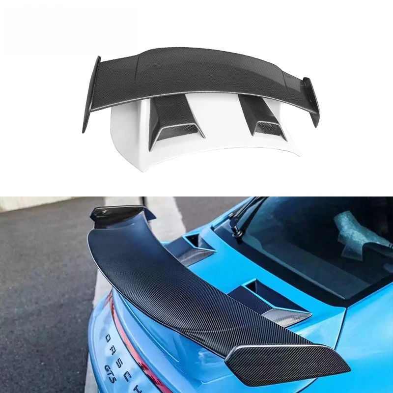 Carbon fiber GT3 rear spoiler fixed wind wing car modification accessories