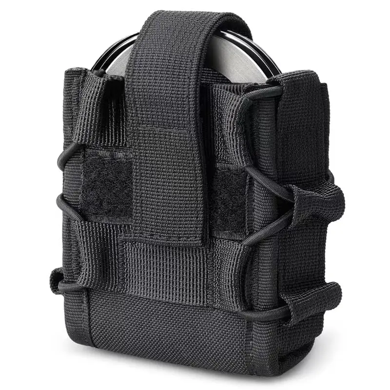 Open-Top Molle Handcuff Holster Law Enforcement Handcuff Pouch for Duty Belt Handcuff Case