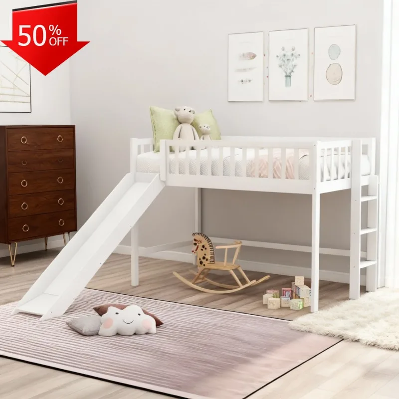 

Bunk Bed Kids Children Furniture Toddler Bed Childrens Bed Baby Cot Montessori Princess Child Baby Cama Infantil De Crianca Crib