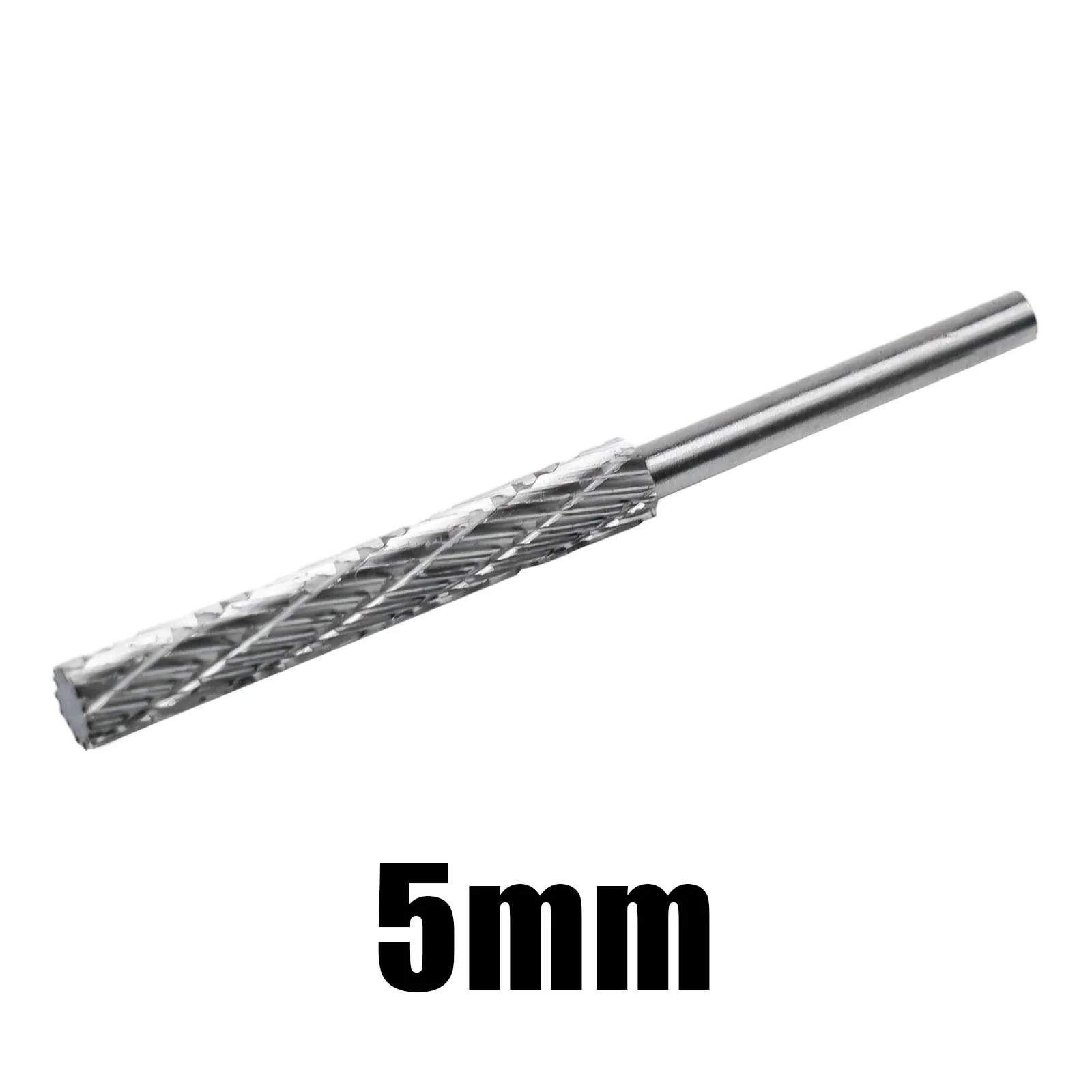 1PC 3mm Shank High Speed Steel Rotary Burr Tool Plastic Wood Carving Rotary File For Plastic Wood Carving File Milling Cutter