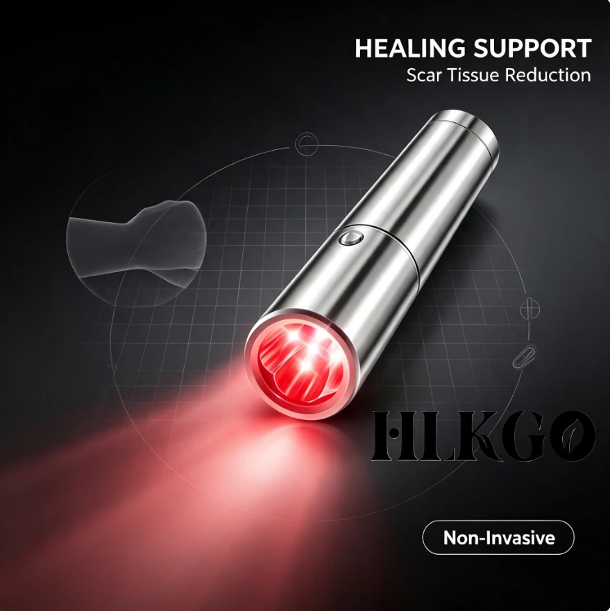 Red Light Physiotherapy Pen – Mini LED Handheld Torch, Near Infrared Therapy Device for Human & Pet Pain Relief