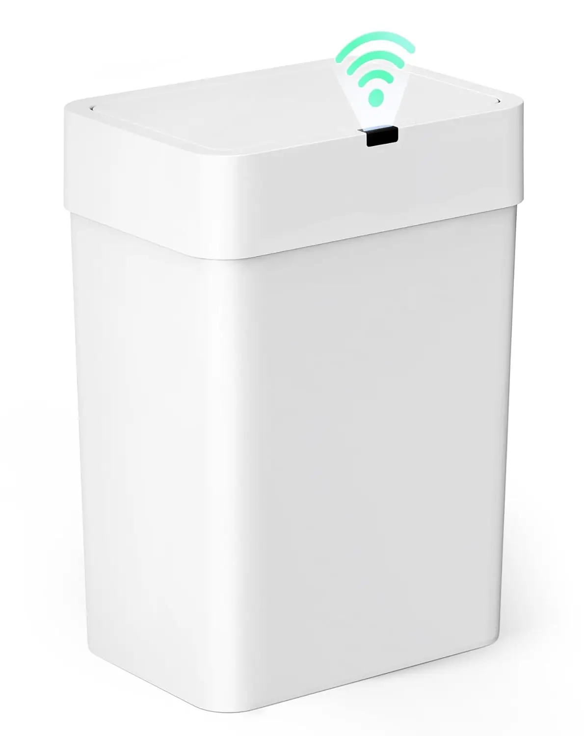 

Bathroom Trash Can with Lid, 4 Gallon Motion Sensor Garbage Can Automatic Touchless Trash Cans, Slim Plastic Smart Waste