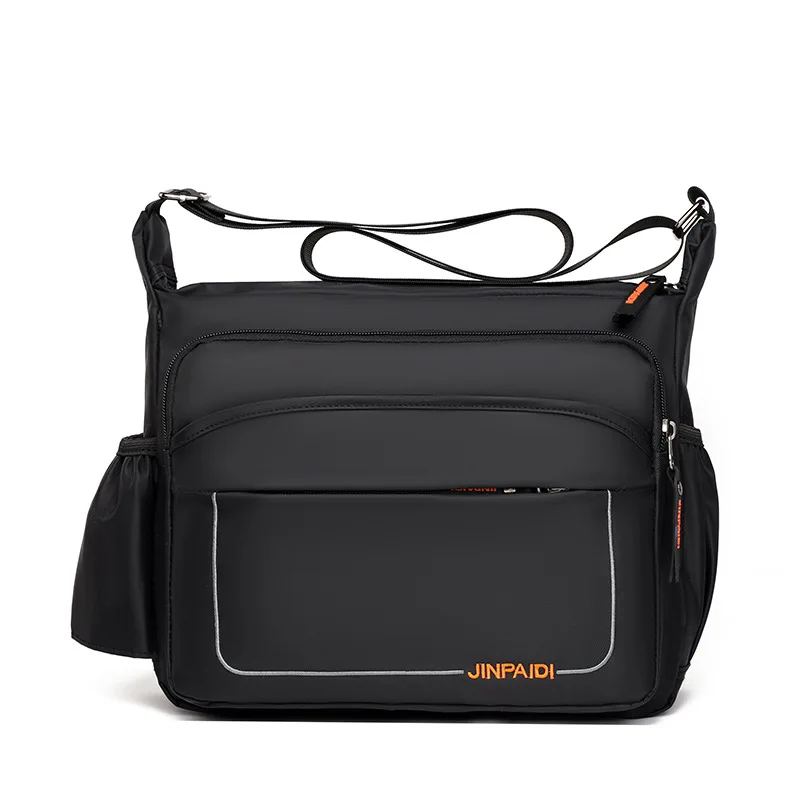 

Men's Leisure Commuter Large Capacity Shoulder Bag Trend Simple Oxford Side Water Bag Crossbody Bag Horizontal Messenger Bag