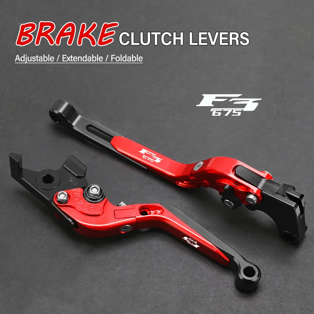 

FOR MV AGUSTA F3675 2013 2014 2015 2016 Motorcycle Hand Brake Clutch Adjustable Levers Handle Folding Extendable Lever grips