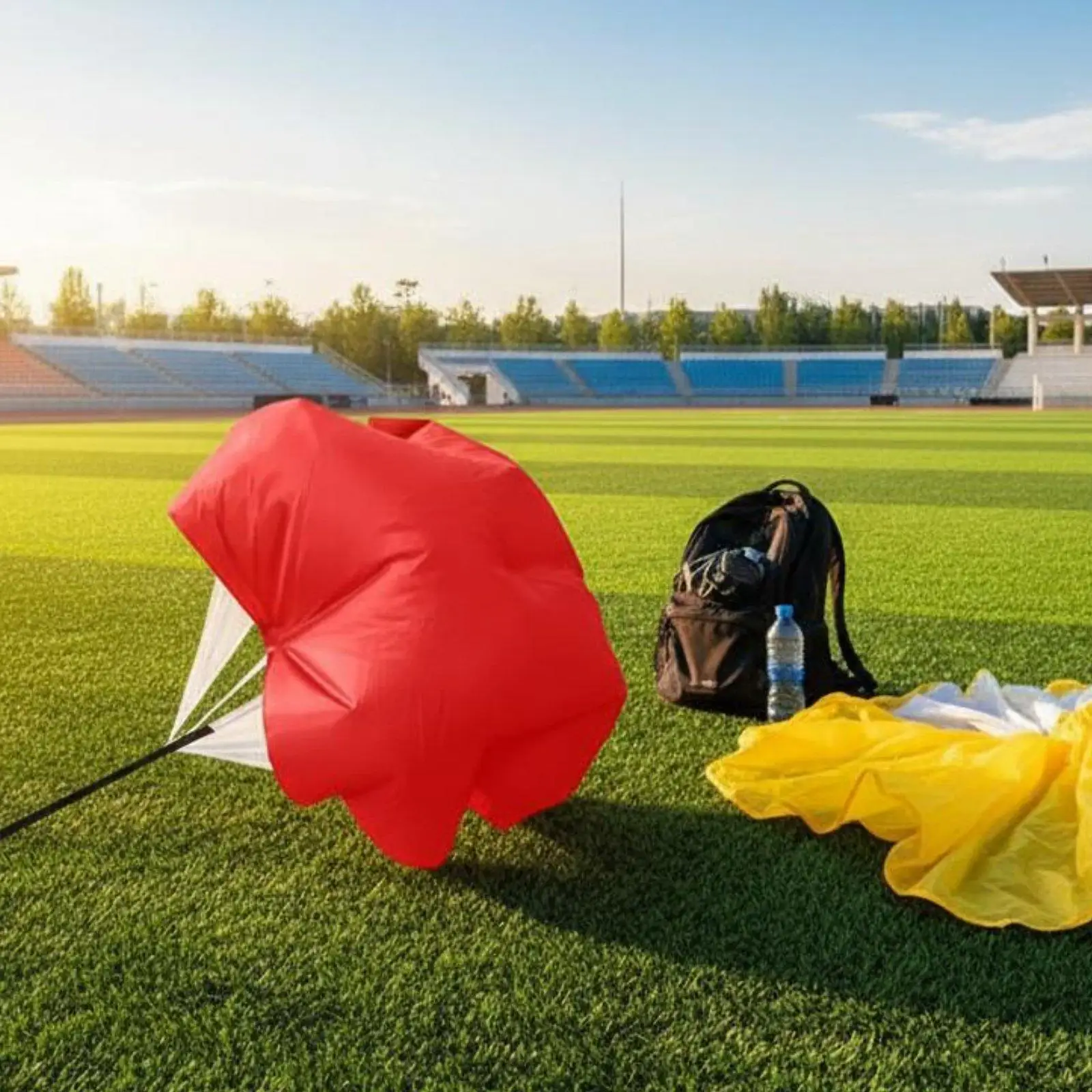 Resistance Parachute Strength Training Nylon Speed Chute for Athletic Running Sports Track Field
