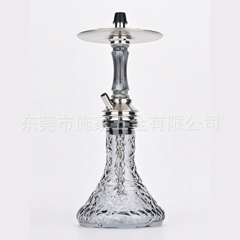 A complete set of hookah accessories, pipes, smoking tools, smoking guns, mosaic glass sets, hookah sets