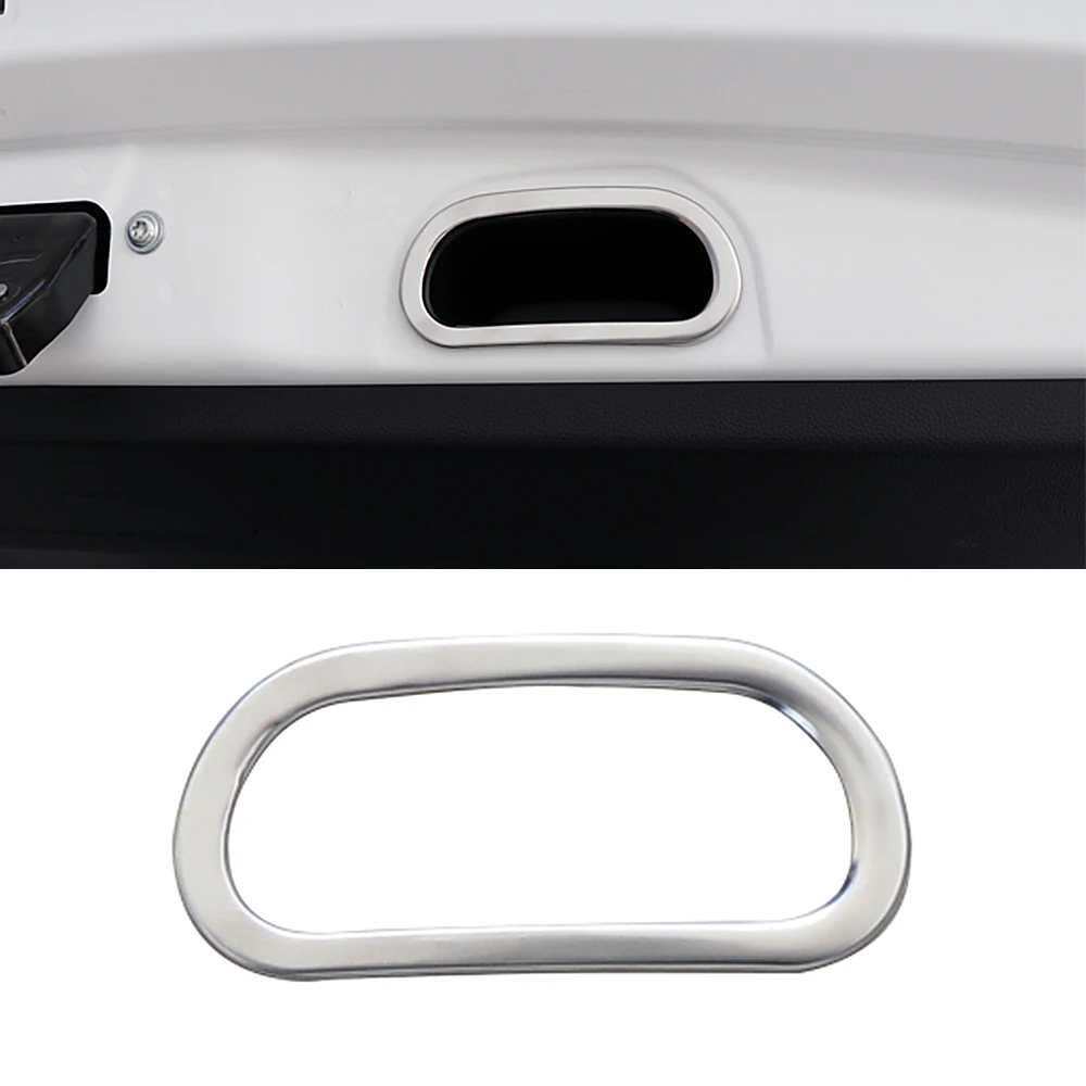 Interior Accessory For Haval Jolion 2021-2024 Car Trunk Handle Frame Trim Panel Strip Color Change Decoration Refit Sticker