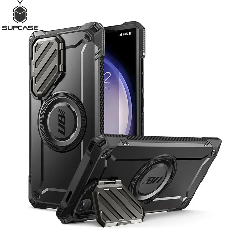 

SUPCASE For Samsung Galaxy S24 Ultra Case 6.8 inch 2024 UB Mag XT Full Body Rugged Case with Camera Cover & Built-in Kickstand