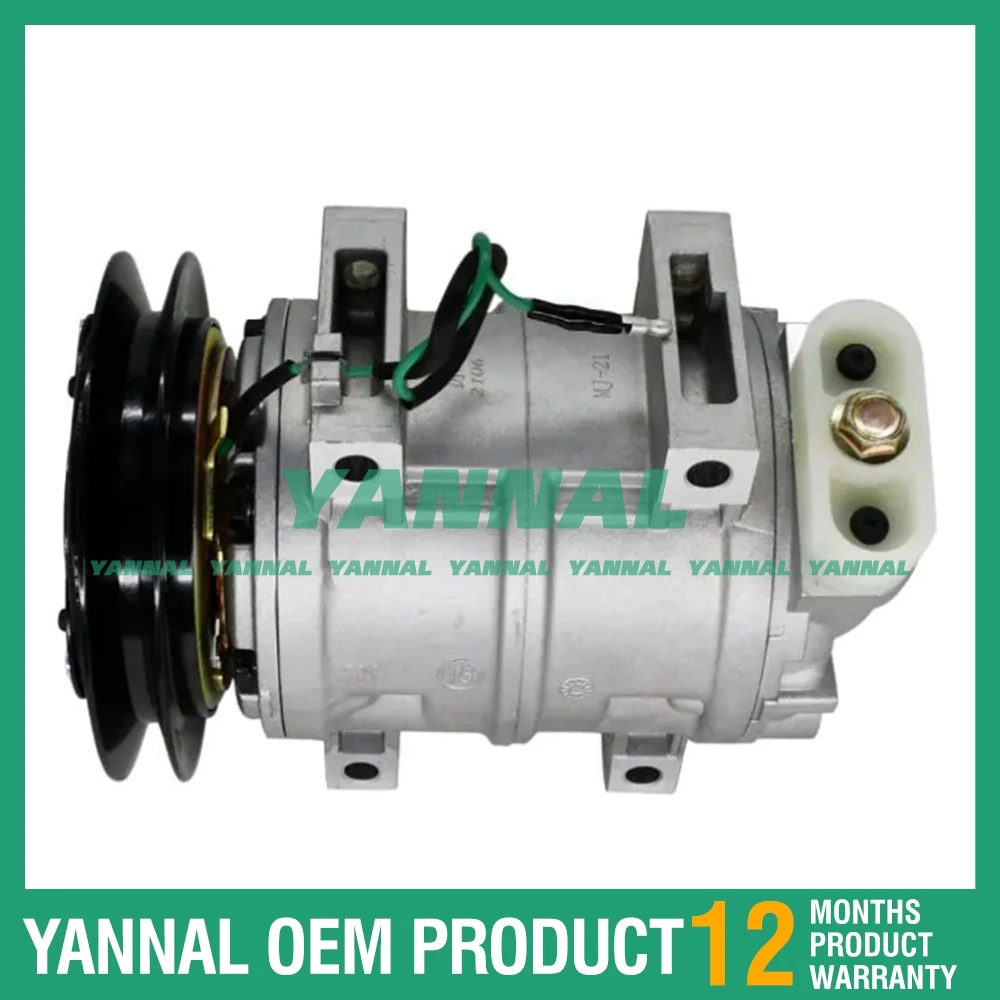 New 506011-6800 AC Compressor For Komatsu PC100-6 PC120 PC210 PC300 PC350 PC400