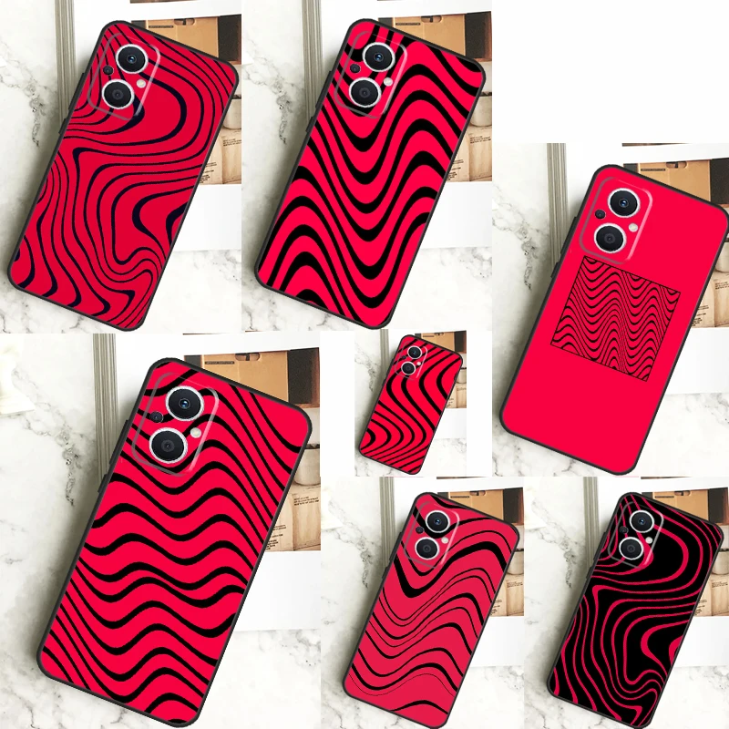 PewDiePie Waves Case For OPPO Reno 4Z 5Z 8T 10 Pro 11 F 4 6 7 8 5 Lite OPPO Find X6 X5 Pro X2 X3 Lite Cover