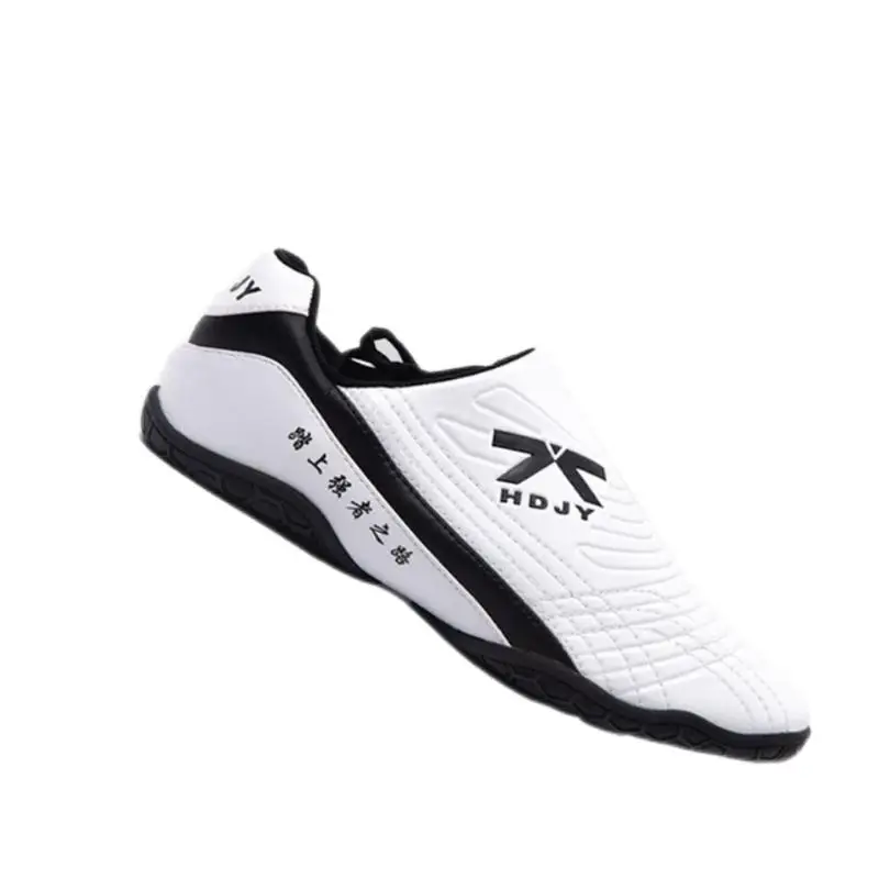 2024 New Men Tai Chi shoes Comfortable Morning Exercise Martial Arts Shoe Unisex Soft Sole Taekwondo Shoe Big Boy