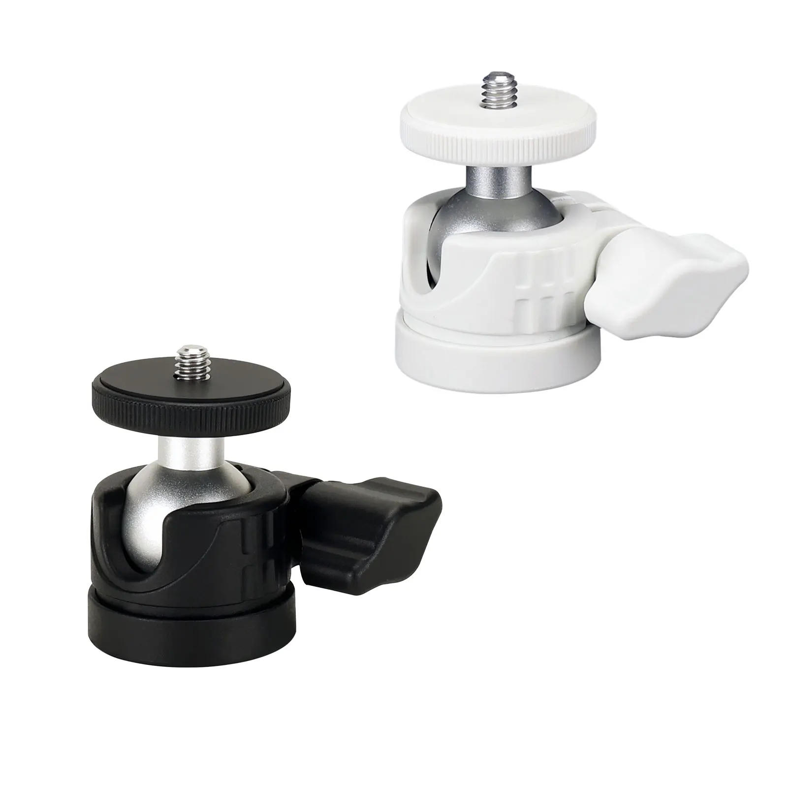 

Шаровая головка-крепление для камеры, мини-штатив для телефона с поворотом на 360 градусов для камеры и LED-подсветки