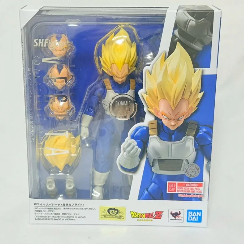 

In Stock! 100% Original Bandai S.H.Figuarts Dragon Ball Z Super Saiyan Vegeta "Dangerous Pride" 1/12 Scale Action Figure Gift