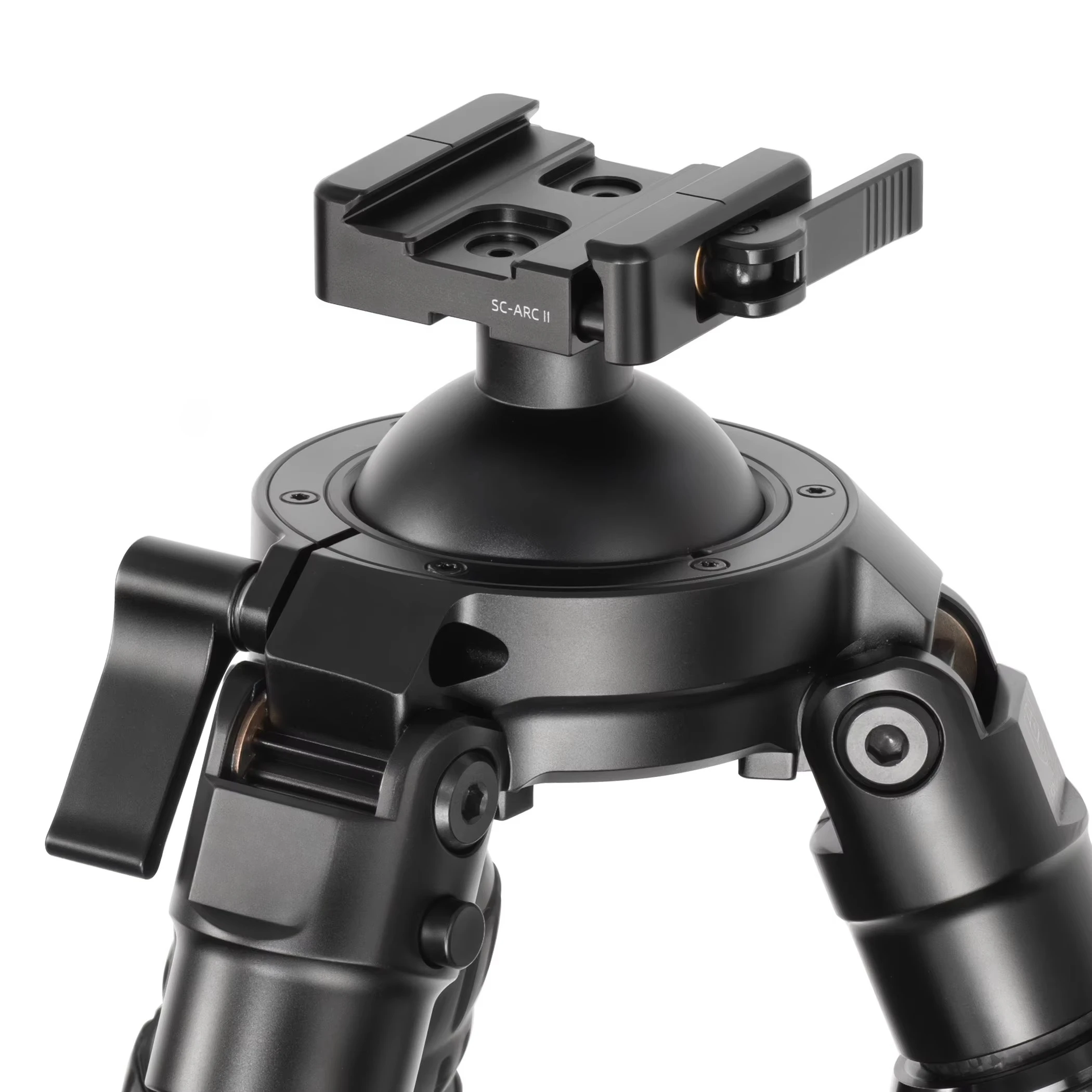 40mm Tube 3 Section Carbon Fiber Hunting Inverted Tripod ARCA Standard Heavy Duty Shooting Rack Supports Loads up to 30kg