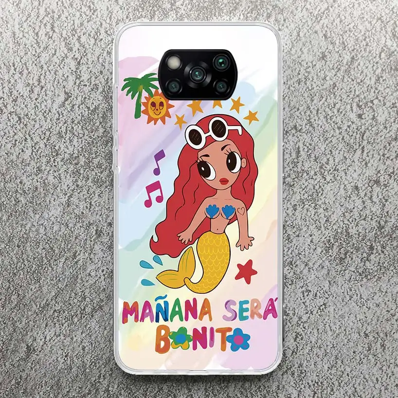 Karolg M-Manana Sera B-Bonito Print Soft Case for Xiaomi Poco X7 X6 X5 X4 X3 Nfc Phone Shell F6 F5 Pro F4 GT F3 M5S M4 M3 Patter