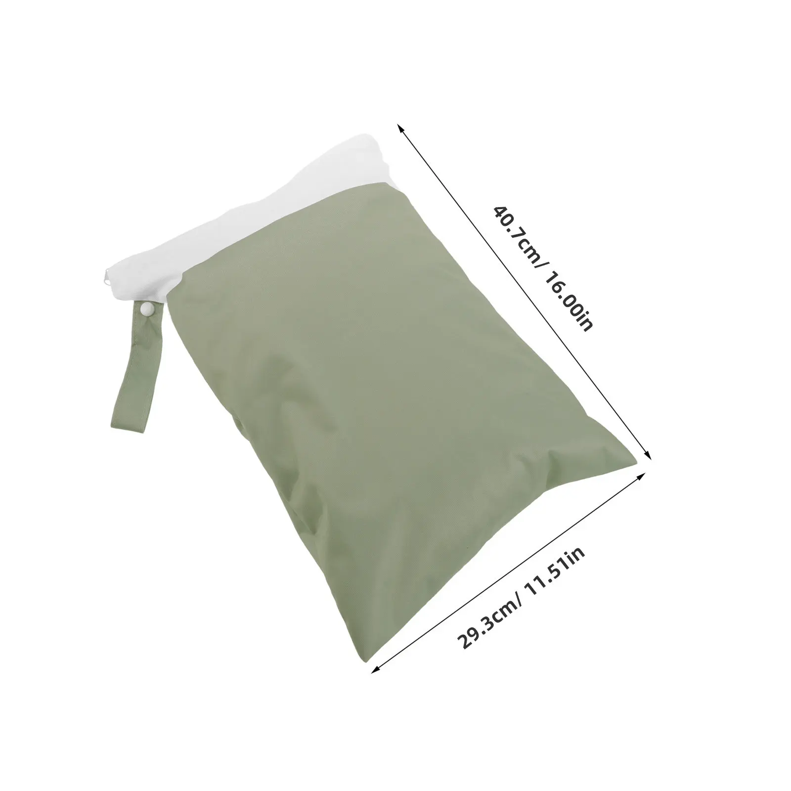 Reusable Wet Bag Small Waterproof Diaper Storage Pouch for Baby Diapers Wet Clothes Pump Parts Daycare Travel Gym Beach