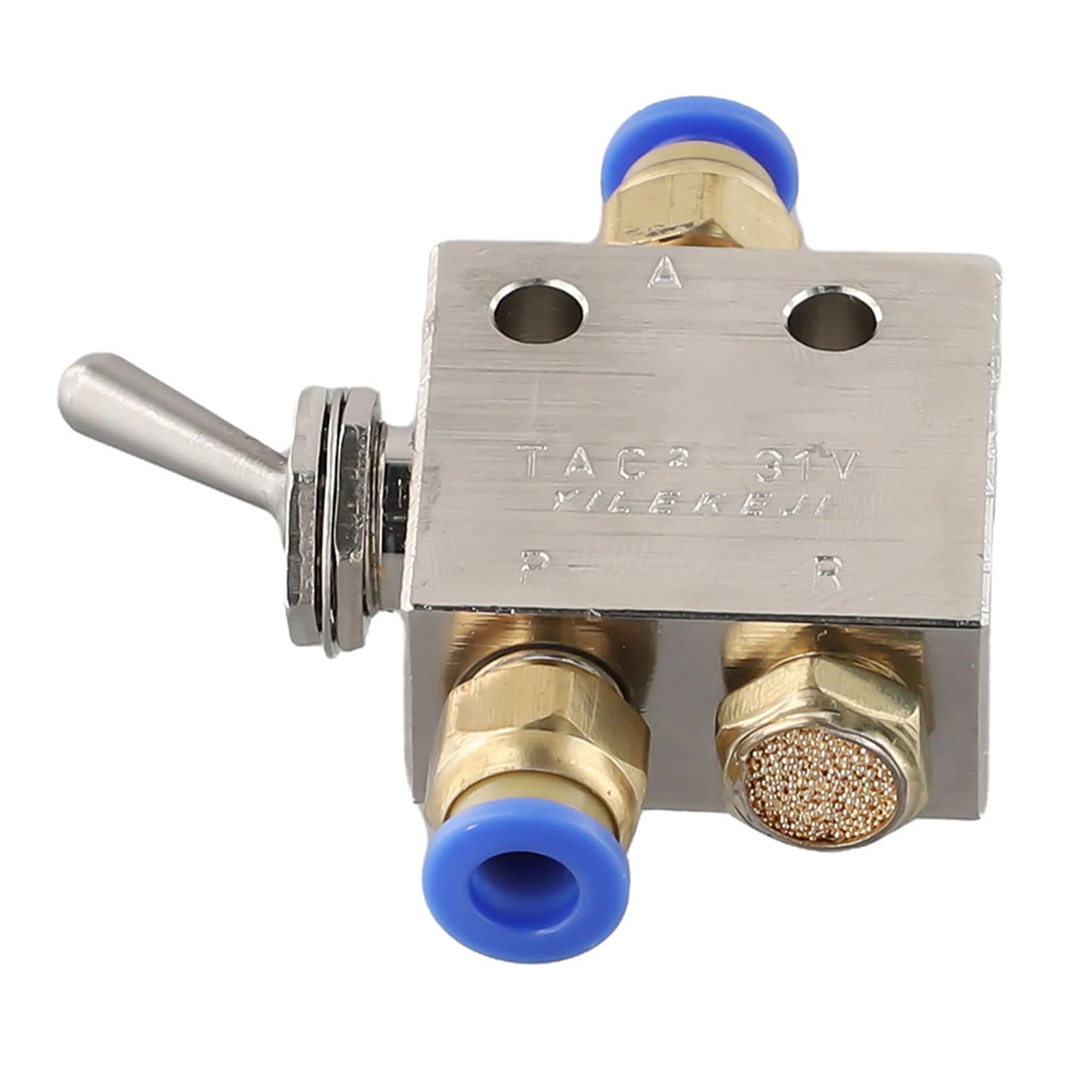 TAC2-31V Pneumatic Switching Valve  2 Position 3 Way Mechanical Valve With 6mm Connector Muffler Versatile Applications