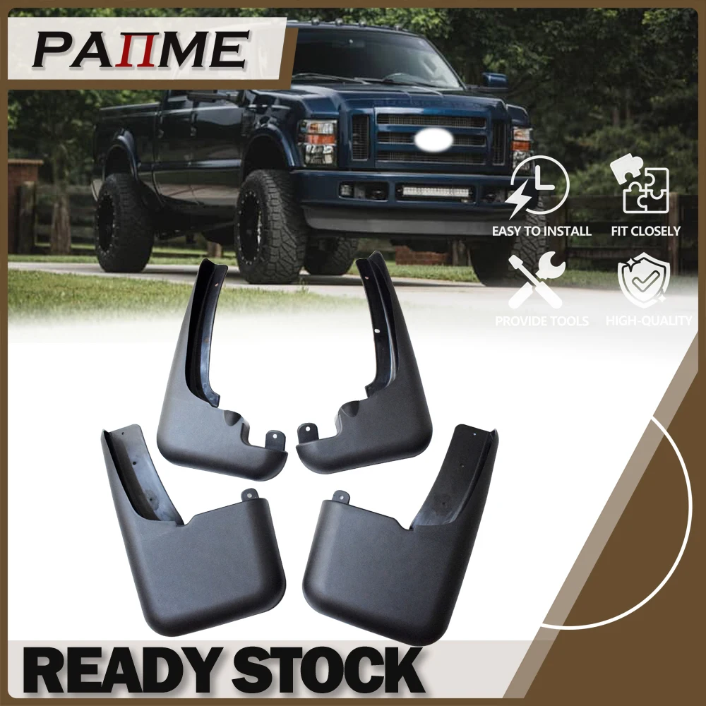 

Car Accessories Mud Flaps Splash Guard Mudguards Fender 4PCS/Set for ford f250 f350 2008-2010 YC101055