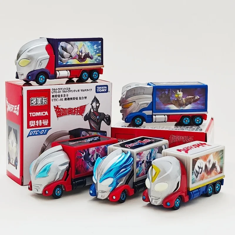 

In Stock Takara Tomy 1:64 Ultraman Utc Series Alloy Die-Cast Static Miniature Simulation Cars Toy Model Boys Toys Festival Gift