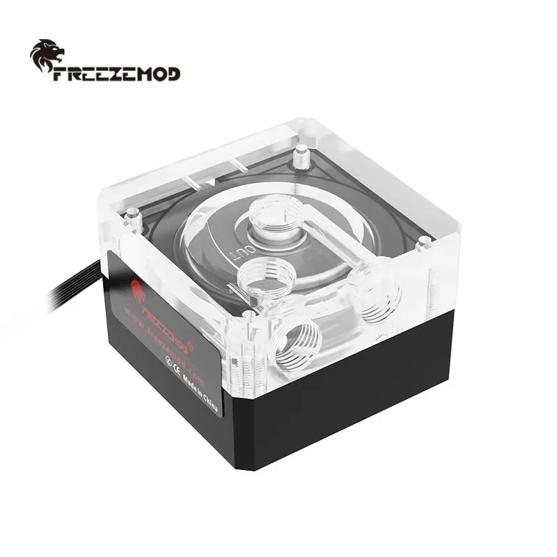 FREEZEMOD PC Slim ปั๊มน้ํา 44 มม. ความสูง 3.5M Lift 550L/H, ABS หรืออลูมิเนียม Aromor อุปกรณ์เสริม PU-SZM4