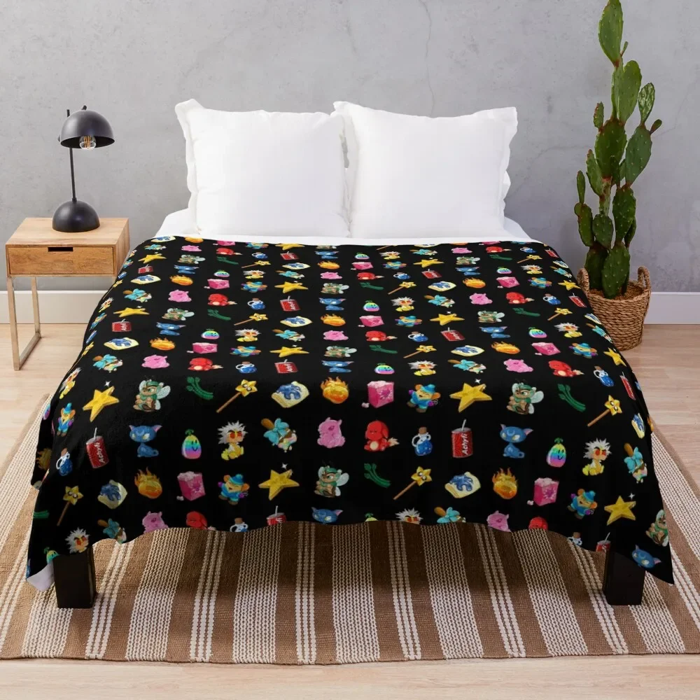 

Neopets Items Throw Blanket Cozy Napping Blanket Gift for Mom Dad