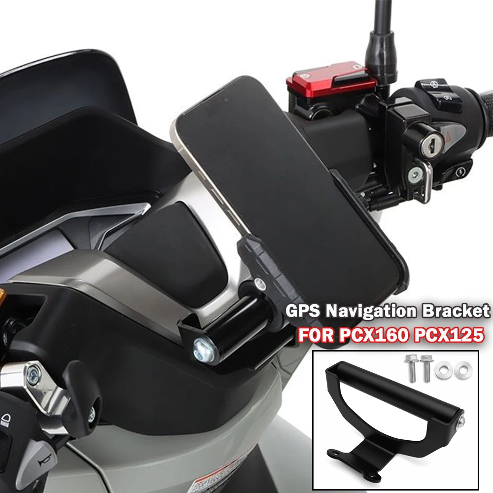 

For PCX 160 2025 PCX 125 pcx125 2025 adapter bracket Motorcycle Accessories GPS smartphone navigation mountin bracket pcx160