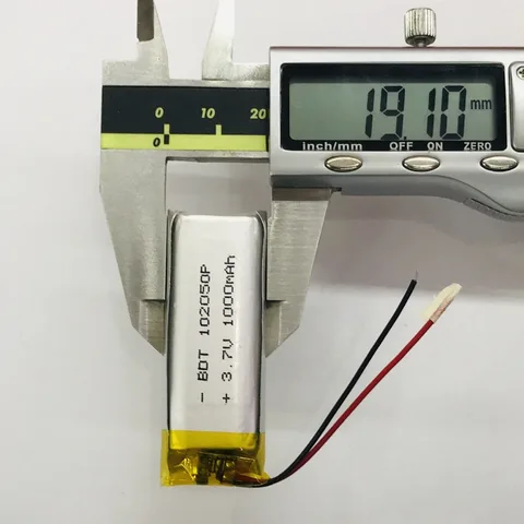 Аккумулятор DIEZONG 102050 1000 мАч 3,7 В