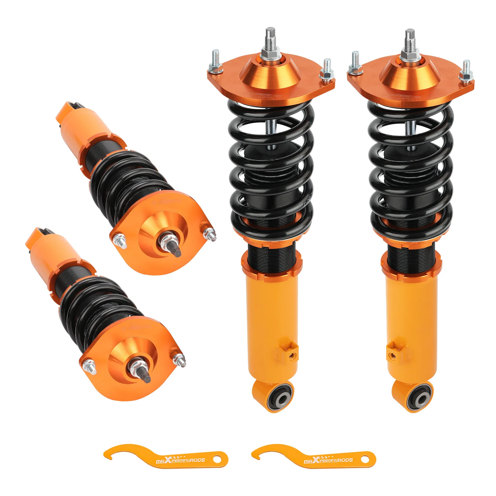 MaXpeedingrods Coilovers Coil Spring Strut for Mazda Miata SE LS MX-5 NA NB 90-05 Shock Absorber