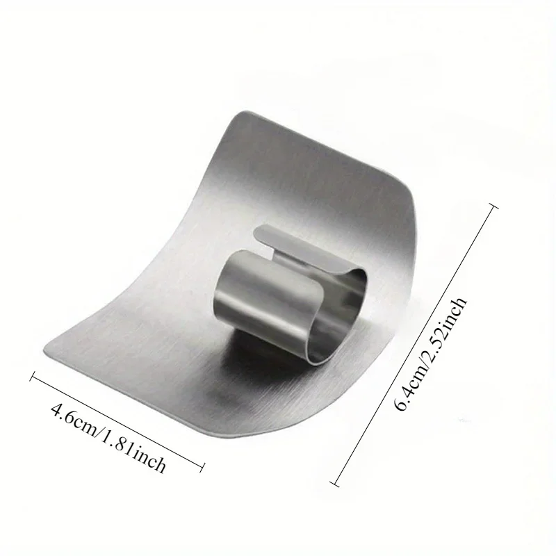 Stainless Steel Finger Guard Anti Hand Cut Protector Knife Blade Safe Vegetable Cutting Protection Kitchen Gadget Useful Tools