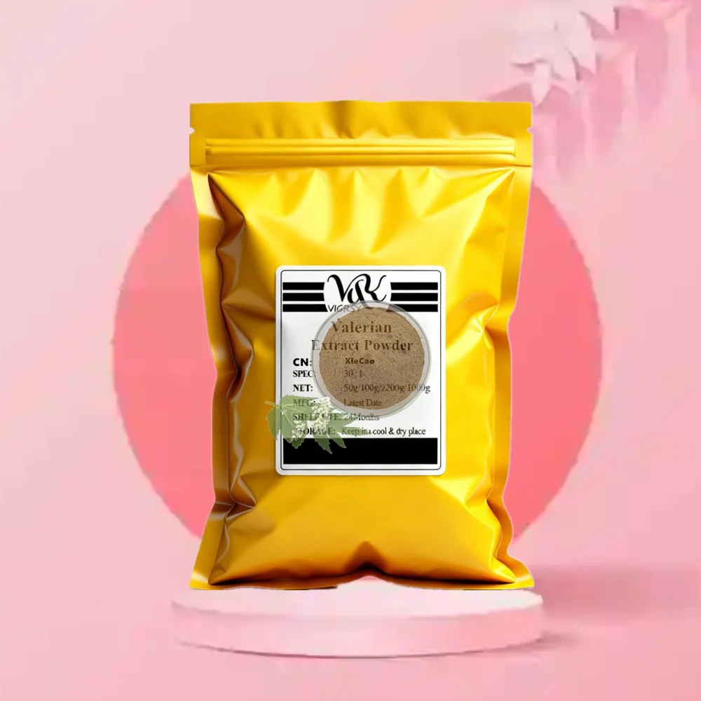 

Global Raw Material OutPack Aluminum Foil Bag for 30:1 Valerianae extractum Powder Wholesale