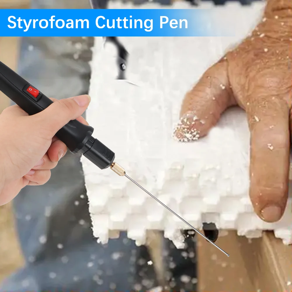 DIY For Craft Accessories Creative Model Tool Adjustable Temperature Electric Foam Cutting Pen Foam Cutting Machine EU Plug