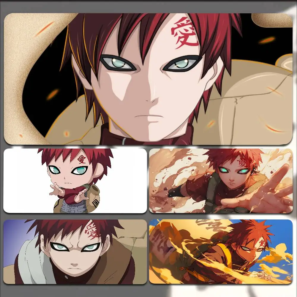 1pc Kawaii Cartoon G-Gaara Klassische Anime Mousepad Nicht-slip Geeignet Für Büro Computer E-sport Spiel schreibtisch Matten XXL Tastatur