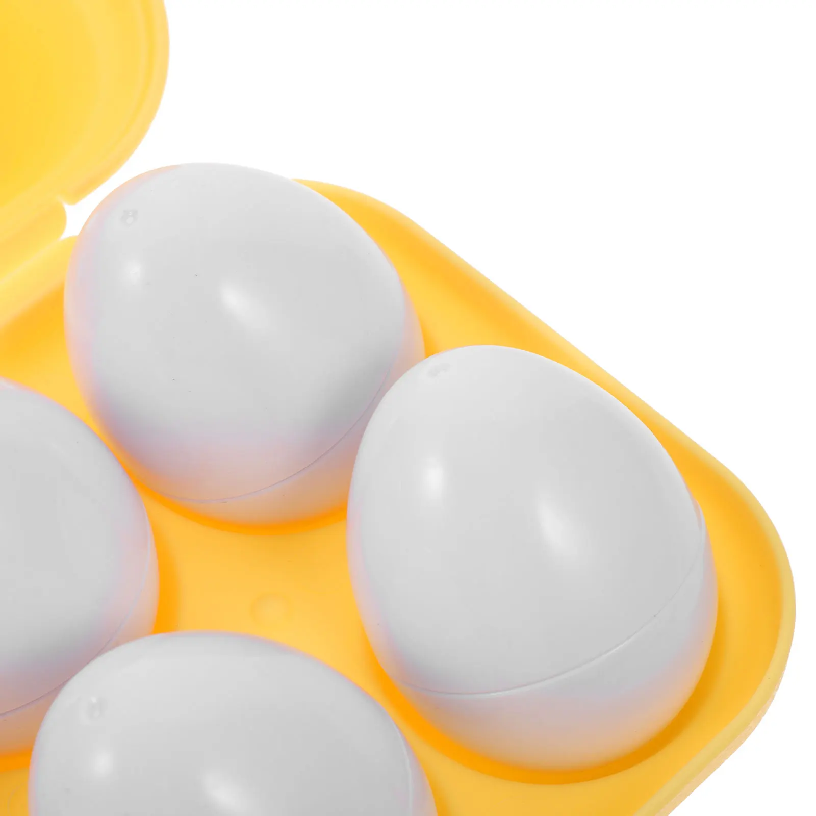 

6 Pcs Baby Toys Egg Learning Matching Kids Color Shape Eggs Animal Fruits and Vegetables