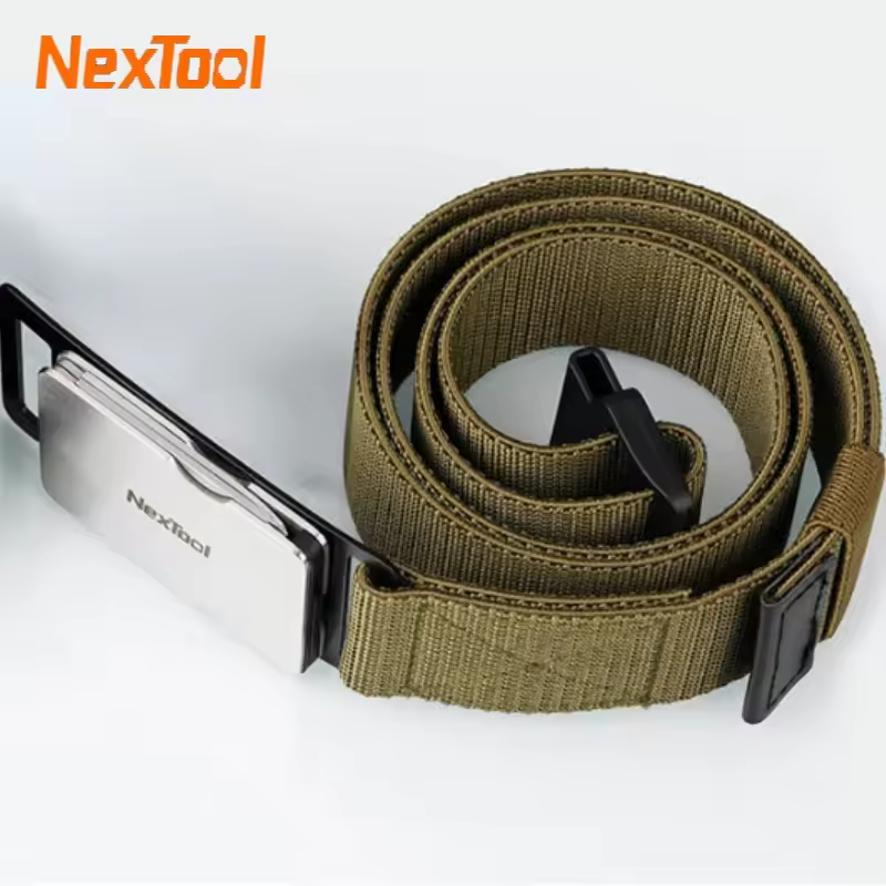 NexTool Belt with Multifunction Tool In the Belt Buckle description image
