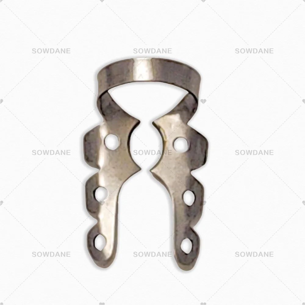 H Lab Dam Clamp Rubber Barrier Clip Clamp Stainless Steel Lab Rubber Dam Kit Distal Extension Premolar Rubber Tool