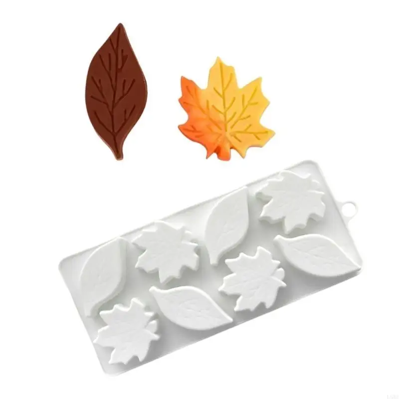

Chocolate Molds Maple Leaf Silicone Molds Mousses Cake Decorating Molds Baking Tool for making Mousses Cake, Pastry L5BE
