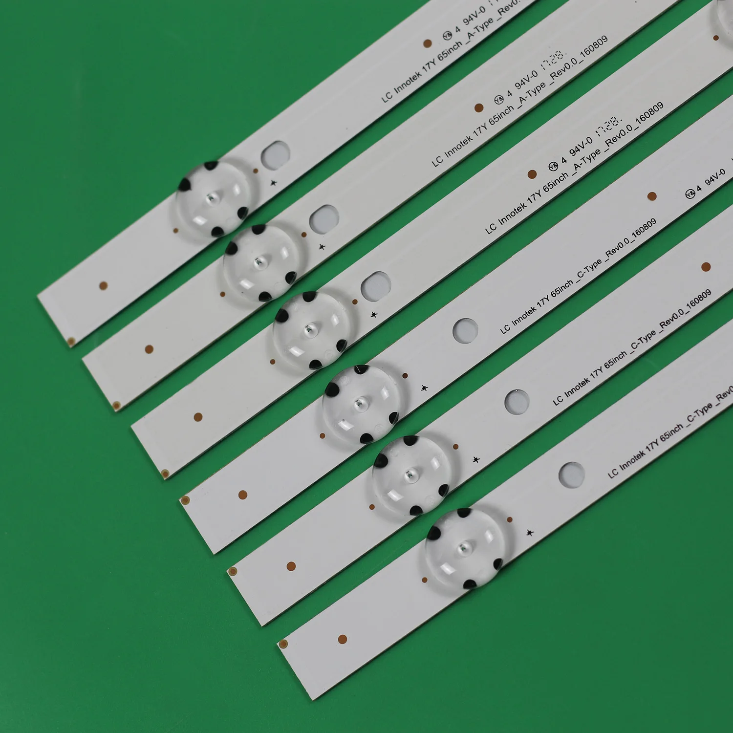 12 PCS/set LED Backlight Strip For 65UJ6300 65UJ630V 65UJ634V 65UJ5500 65UK6100 Innotek 17Y 65inch_A-Type SSC 65UJ63_UHD_A B C D