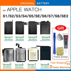 New Original Battery For Apple Watch Series SE 1 2 3 4 5 6 7 8 IWatch S1 S2 S3 GPS LTE S4 S5 S6 S7 S8 38/40/41/42/44/45 Bateria