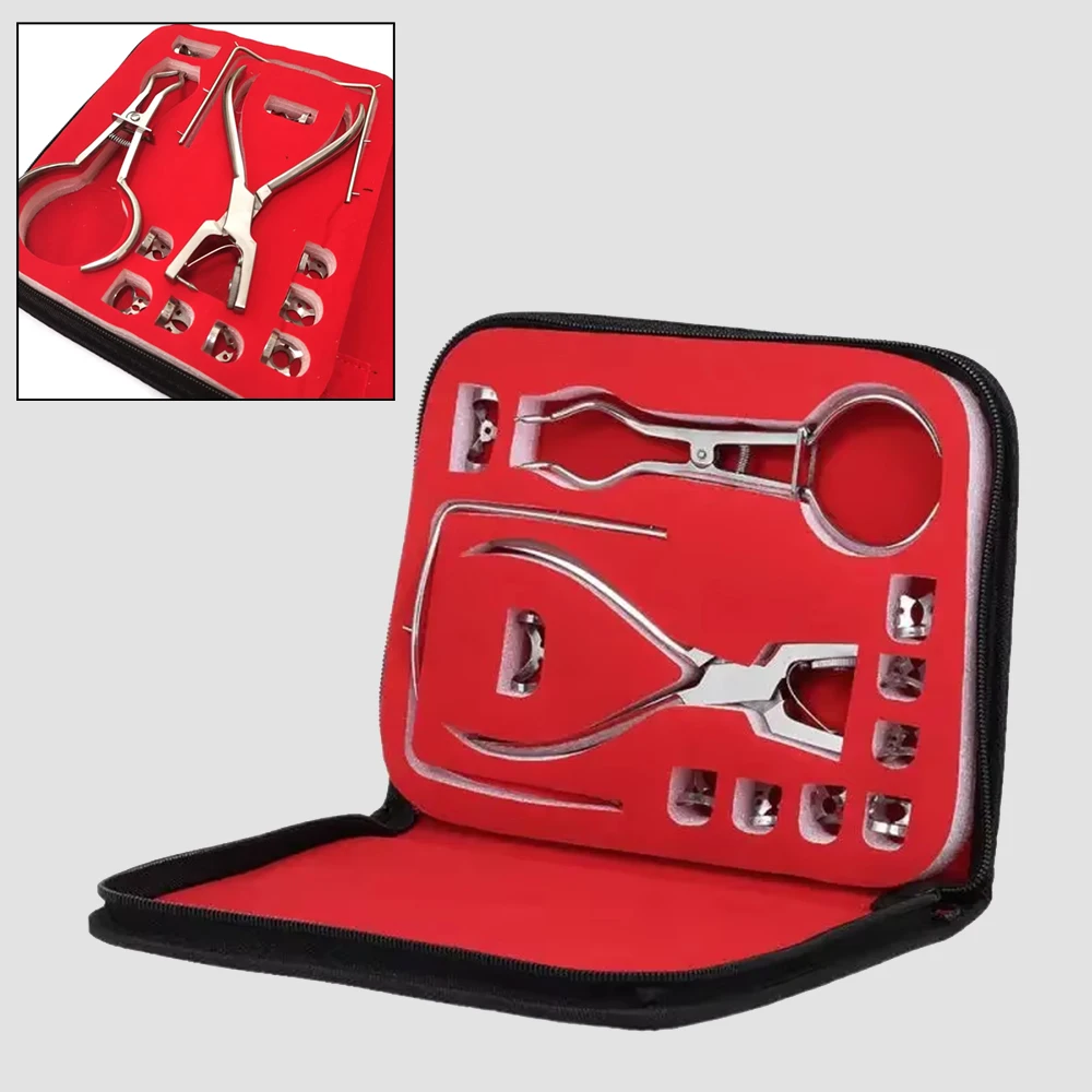 Dental Rubber Dam Punch Tool - Stainless Steel Perforator for Dentist Orthodontic Endodontic Precision Instruments