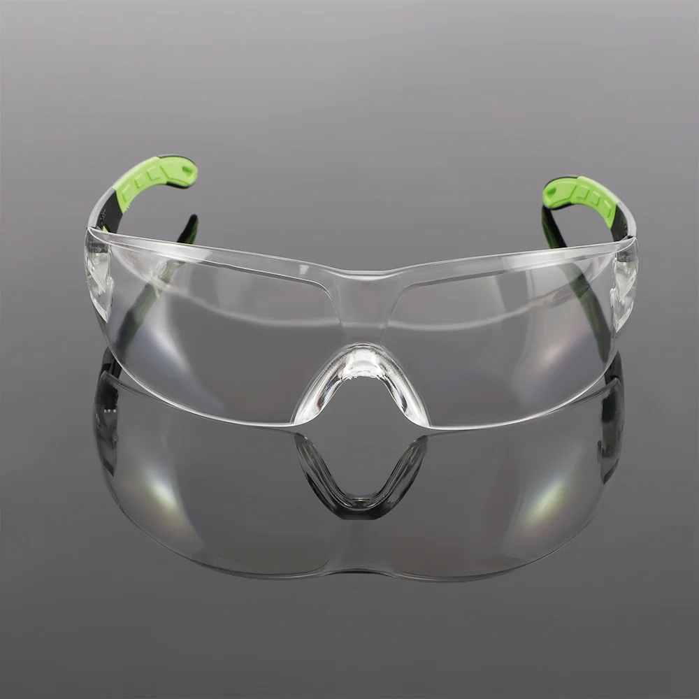 Gafas de seguridad láser para trabajo al aire libre, lentes transparentes a prueba de polvo, antiimpacto, protección ocular